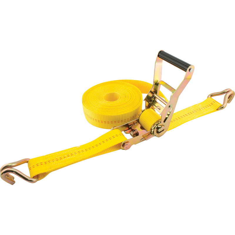 2" x 27' Ratchet Straps Double J-Hooks or 2" X 27' Flat Hook Ratchet Straps