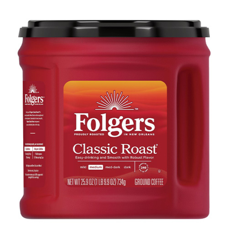 25.9 Oz. Folgers Classic Roast Ground Coffee