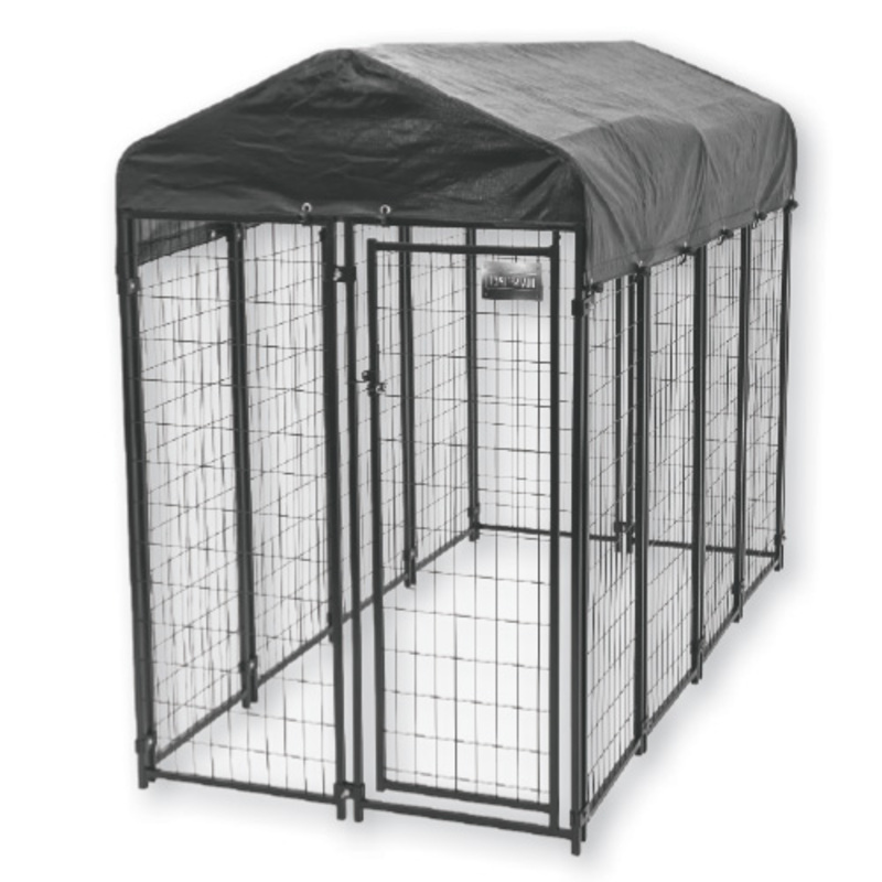 6' x 4' x 8' Main Street Pet Kennel With Cover
